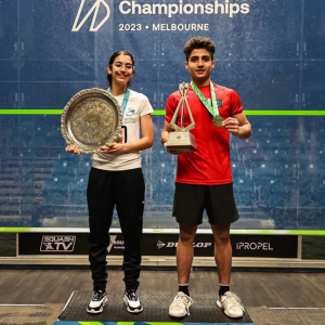 Hamza Khan's squash supremacy