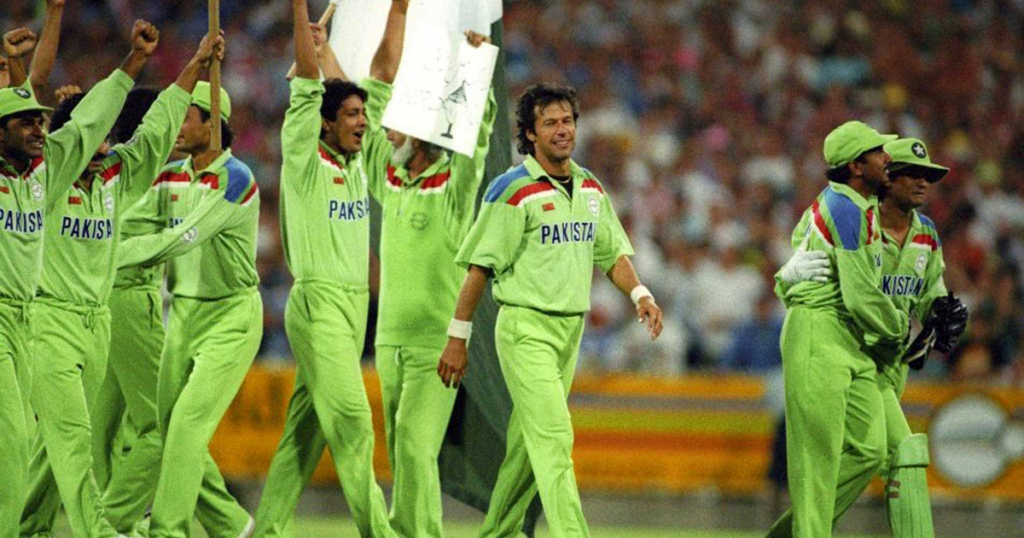 1992 world cup pakistan win