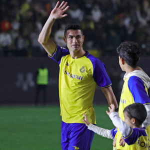 Ronaldo in Saudia football team