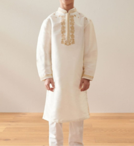 emboirdered kurta for boys