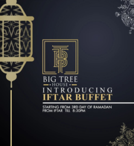 Big tree house iftar buffet