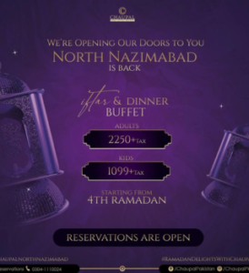 Chaupal iftar buffets