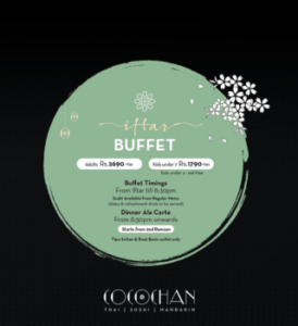 cocochan iftar buffet