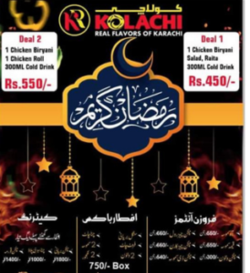 kolachi iftar buffet