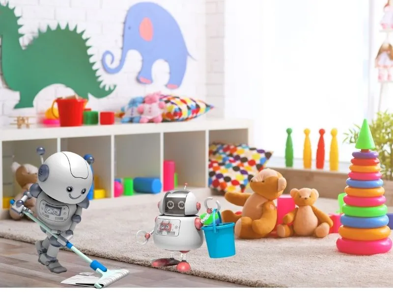 Image Illustration is about Kids learning Robots in 2025